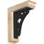 Support de scie à sec brut de 4 po x l 11 1/2 po x H 14 po Tristan Ironcrest, sapin Douglas (support de fer 2 po x P 7 1/2 po x H 10 po)-108925033-108920645
