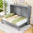 Budhan Wooden Murphy Bed Wall Bed-770498619-770498616