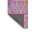 Tapis rose à motif géométrique Koepke-550918361
