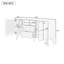 Commode 3 tiroirs Abbegale