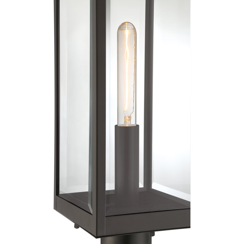 Tête de lanterne à 1 lumière H 20,5 po Westover, Bronze occidental