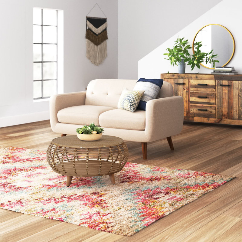 Costas Single Coffee Table, Natural