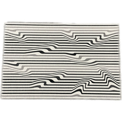 Tapis rectangulaire lavable en microfibre Spectrum