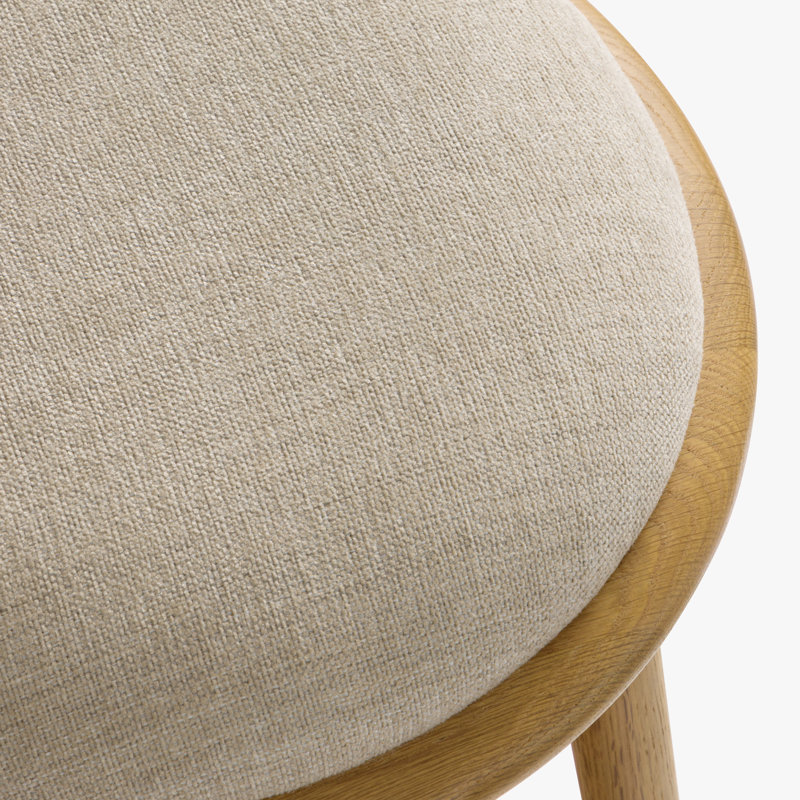 Tabouret de comptoir en chêne Payton, chêne