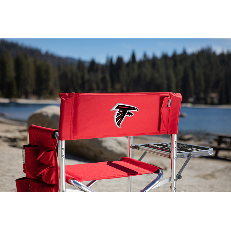Folding Director Chair, Atlanta Falcons, Red