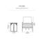 Sartaj Solid Wood Cross Legs Side Table-936826023