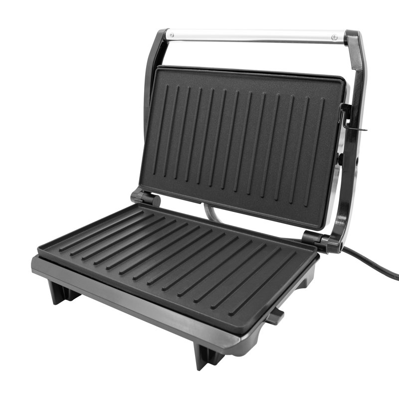 Quest Ceramic Non Stick Electric Grill & Panini Press with Lid