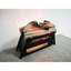 Foyer électrique 23 po avec insert 3D, chauffage infrarouge, 1500 W 5000, effet de flamme réglable, 11 réglages de température, télécommande, chambre d'ado 23 po, puissance, sortie, flamme, coffre-fort pour