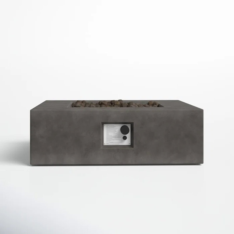 Concrete Outdoor Fire Pit Table