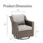 Fauteuil oscillant d'extérieur Tya-2036572418