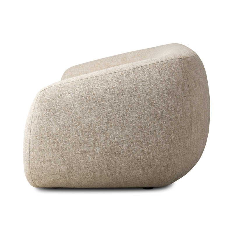 Channing Sofa, Yuma Cream 96% Polyester/4% Acrylic