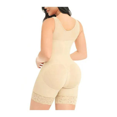 Fasjrixa Fajas Colombianas Shapewear for Women Tummy Control Post Surgery Full Body Shaper Butt Lifter with Zipper Crotch,corset tops for women,fajas colombianas moldeadoras