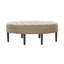 Repose-pieds capitonné ovale Martin-102966951