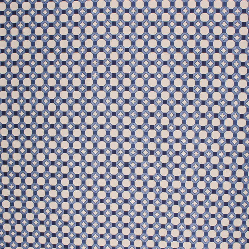 Tissu de cercle intérieur Prive, Cobalt