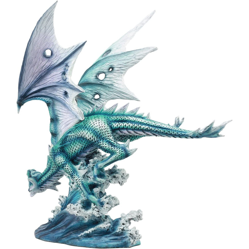 Figurine de dragon marin volant