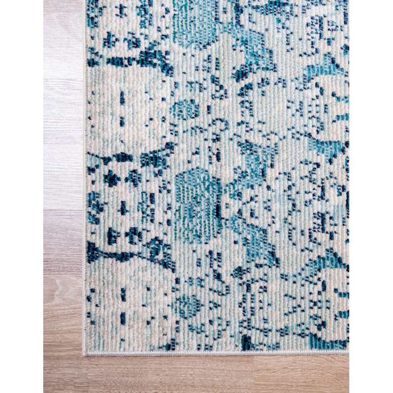Abstract Indoor Rug, Runner 2'2" x 6'1"