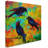 Kucera 'Crows 4' Print on Wrapped Canvas-22074151