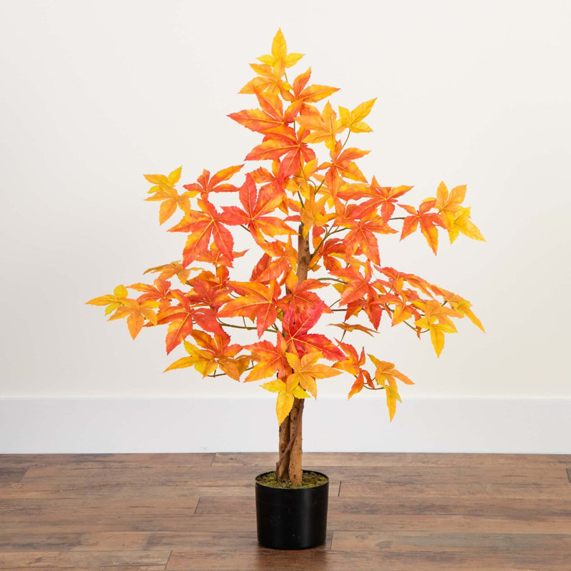 Arbre d'automne artificiel Autumn Deluxe, H 36 po x l 26 po x P 26 po