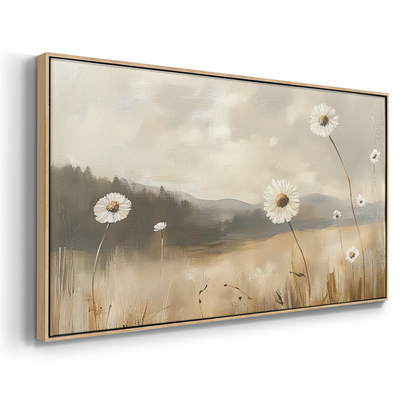 Série paysage - CLIII - Galerie encadrée - prête à être accrochée, H 25 po x l 49 po, Naturel