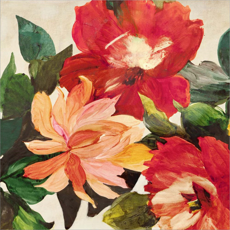 «Estate in Giardino I» par Anna Borgese, art mural sur toile