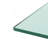 2-Layer Rectangular Glass Coffee Table with Iron Frame-91652351