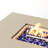 48-Inch Iron Fire Pit Table With Wood Grain
