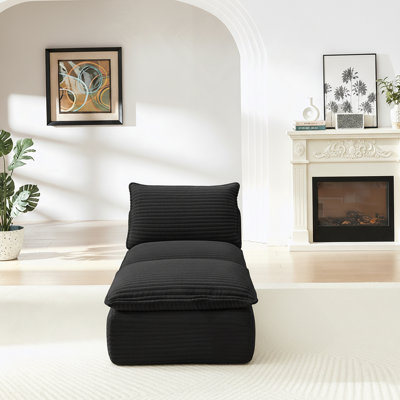 Le canapé moderne en nuage de velours côtelé, qui peut être librement combiné et offre une expérience d'assise confortable, convient aux meubles de salon modernes dans les maisons, les appartements et les bureaux