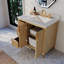 Turlington Freestanding Standard Bathroom Vanity with Top-1947649853-1971955815