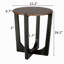 Table d'appoint en bois massif ACACIA