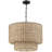 Lannister 4-Light Dimmable Drum Chandelier