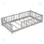 Lit plateforme simple avec clôture sans porte-88087954