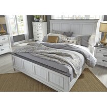 Laurel Foundry Modern Farmhouse Withyditch Wood Bedroom Set With