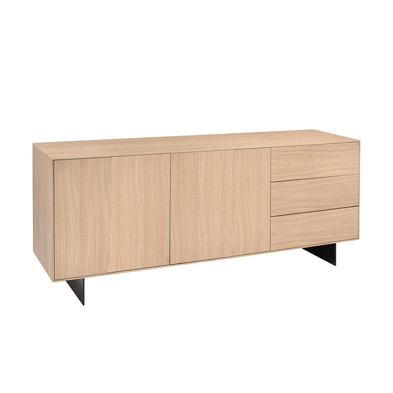 Buffet en bois de chêne à 70 tiroirs de 70,9 po de largeur