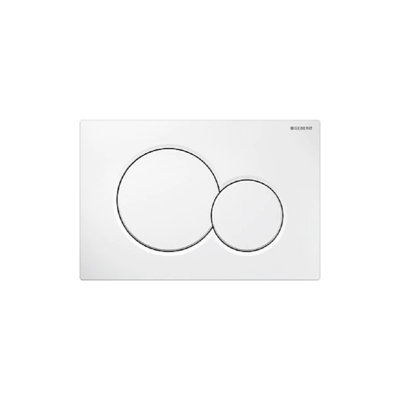 Sigma01 Dual-Flush Actuator Plates Alpine White