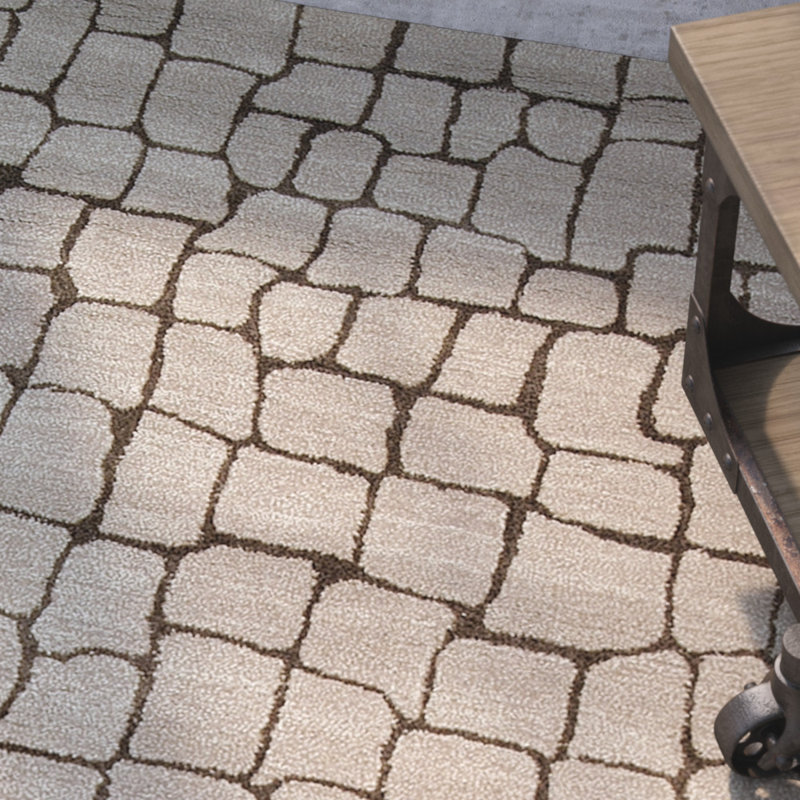 Soho Hand Tufted Wool Pile Geometric Rug, Rectangle 8'3" x 11'