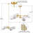 Glint 6 - Light Dimmable Sphere Chandelier-1361402881