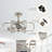 Michaela 30'' Ceiling Fan with LED Lights