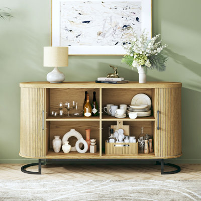 Buffet de 54 po avec tablettes réglables