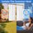 Soundproof Thermal Insulated Quilted Curtain Liners 100% Blackout Grayish White Two Panels-474987248