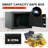 Compact Electronic Safe with Digital Keypad, Interior Light and Storage Pouch