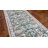 Machine-washable runner carpet Green bohemian floral carpet Hallway carpet-117177254
