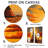 Native Tipi Orange Collage II - Global Canvas Wall Art-621049242-621049189-621049186
