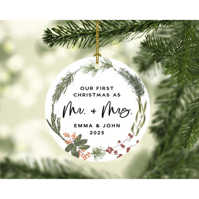 Premier ornement en forme de Noël