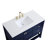 Krish 42'' Single Bathroom Vanity with Engineered Marble Top-1105024949