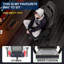 Ergonomic Game Chair with Massage Waist Pillow-117813931