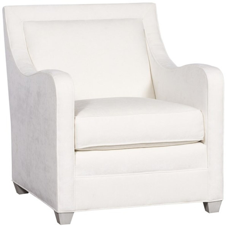 Haden 31.5" Chair, Worthy Snow, Dove Gray