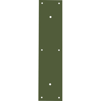 Oxidized Push Plate