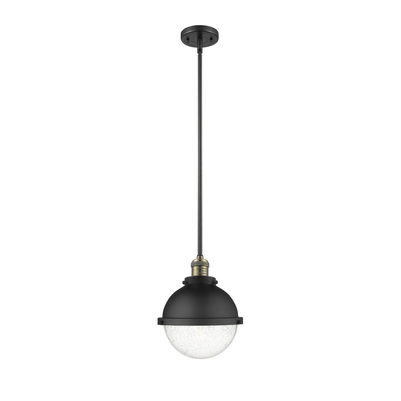 Anamari 1 - Light Single Pendant, LED, Matte Black, 48.88" H x 12.88" W x 12.88" D