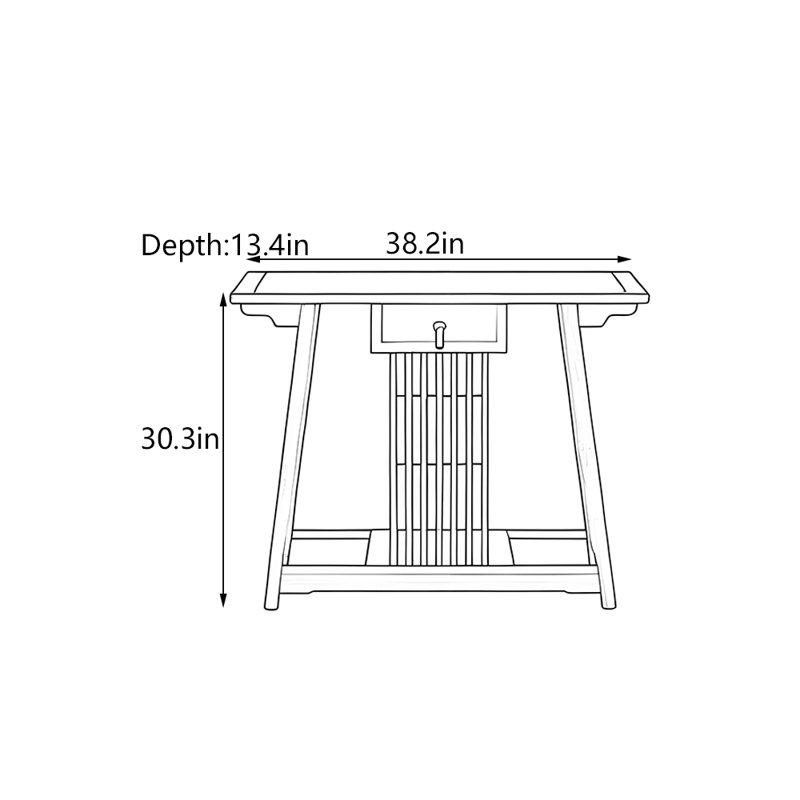 Console unie Pterocarpus Esculentus