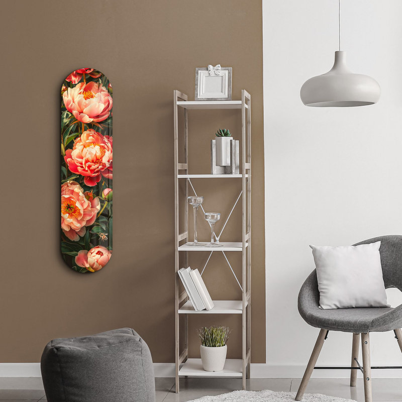 Peinture décorative en verre trempé